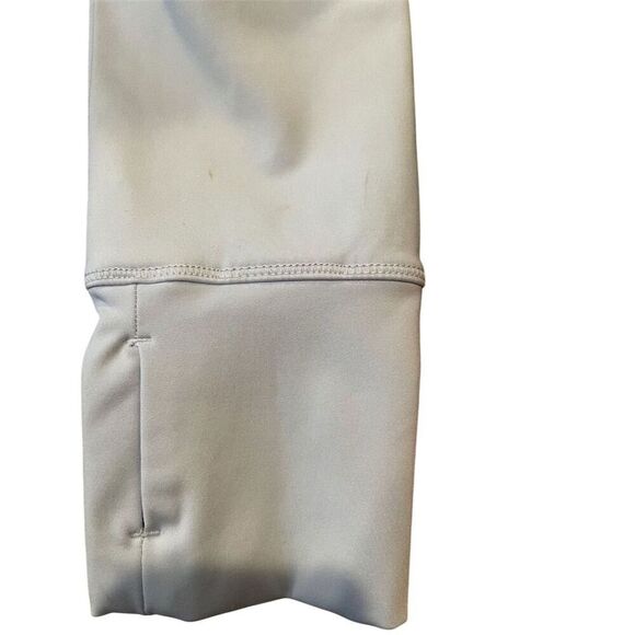 Avia Women's Track Jacket Size L Silver Sport-Wick Stretch Pullover - Picture 4 of 10